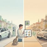 Mașină electrică vs. hybrid: Care este cea mai bună alegere pentru oraș?